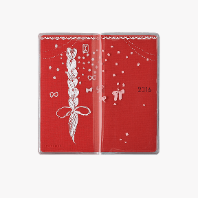 柄入りクリアカバー(WEEKS用)bonbon