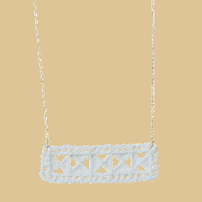 Drawing Lace ネックレス(ふちどりはしごレース)