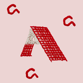 YさんとOさんのABCワッペン（A）