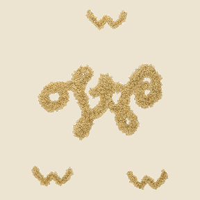 YさんとOさんのABCワッペン(W)