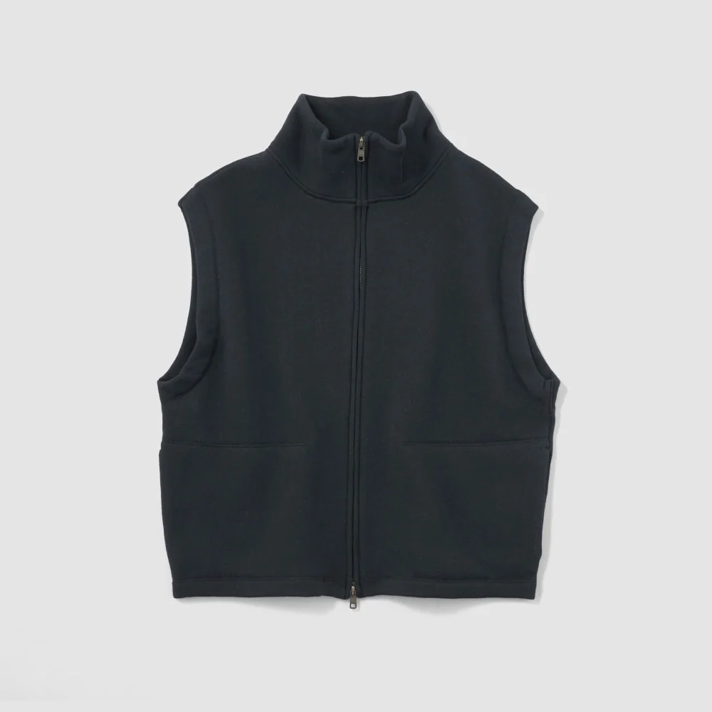 〈O2〉エア・スウェッツ ジェンダレス ジップベスト ミッドナイト