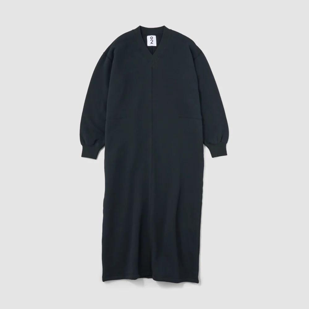 〈O2〉エア・スウェッツ レディス ワンピース ミッドナイト