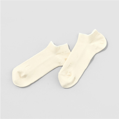〈O2〉× mioasse スニーカーソックス ホワイト