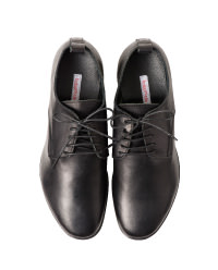 革ひも靴（黒）