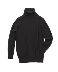 Ａ.のタートルニット（黒）