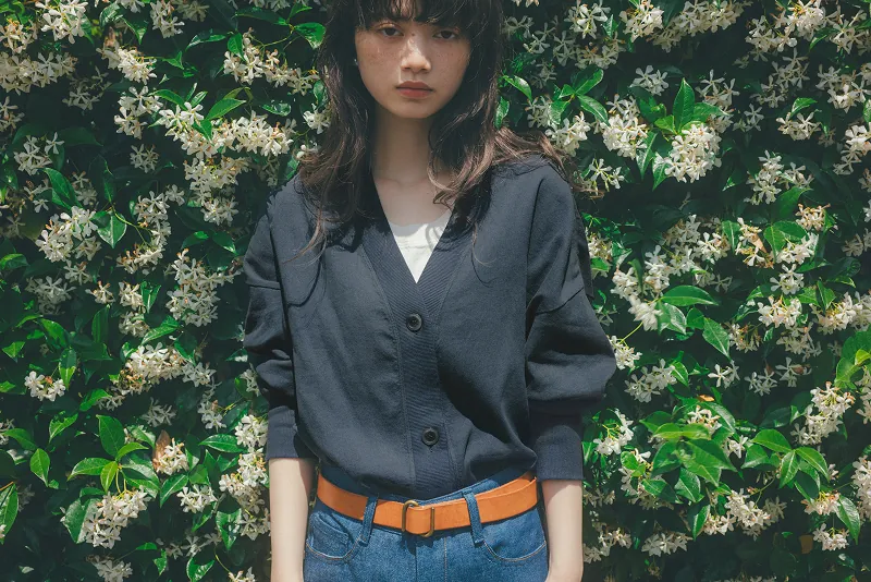 ショートカーディガン