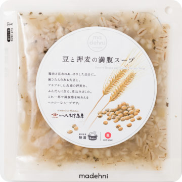 豆と押し麦のスープ